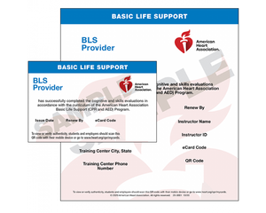 2020 AHA BLS eCard